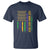 Keep Mardi Gras Great T Shirt American Flag Fleur De Lis