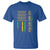 Keep Mardi Gras Great T Shirt American Flag Fleur De Lis