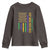 Keep Mardi Gras Great Youth Sweatshirt American Flag Fleur De Lis