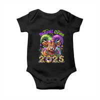 Mardi Gras 2025 Baby Onesie Cow Jester Outfit