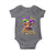 Mardi Gras 2025 Baby Onesie Cow Jester Outfit
