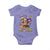 Mardi Gras 2025 Baby Onesie Cow Jester Outfit
