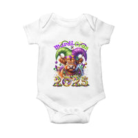 Mardi Gras 2025 Baby Onesie Cow Jester Outfit