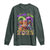 Mardi Gras 2025 Long Sleeve Shirt Cow Jester Outfit