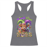 Mardi Gras 2025 Racerback Tank Top Cow Jester Outfit
