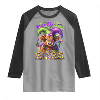 Mardi Gras 2025 Raglan Shirt Cow Jester Outfit