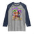 Mardi Gras 2025 Raglan Shirt Cow Jester Outfit