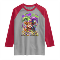 Mardi Gras 2025 Raglan Shirt Cow Jester Outfit