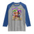 Mardi Gras 2025 Raglan Shirt Cow Jester Outfit