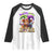 Mardi Gras 2025 Raglan Shirt Cow Jester Outfit