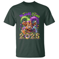 Mardi Gras 2025 T Shirt Cow Jester Outfit