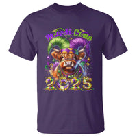 Mardi Gras 2025 T Shirt Cow Jester Outfit