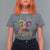 Mardi Gras 2025 T Shirt For Women Cow Jester Outfit