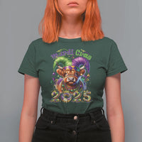 Mardi Gras 2025 T Shirt For Women Cow Jester Outfit