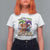 Mardi Gras 2025 T Shirt For Women Cow Jester Outfit