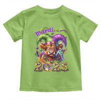Mardi Gras 2025 Toddler T Shirt Cow Jester Outfit