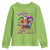 Mardi Gras 2025 Youth Sweatshirt Cow Jester Outfit