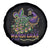 Mardi Gras Spare Tire Cover Its Mardi Gras Y'all Peacock Costume