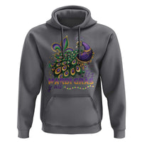 Mardi Gras Hoodie Its Mardi Gras Y'all Peacock Costume