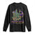 Mardi Gras Long Sleeve Shirt Its Mardi Gras Y'all Peacock Costume