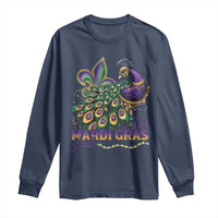Mardi Gras Long Sleeve Shirt Its Mardi Gras Y'all Peacock Costume