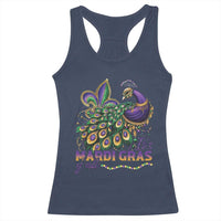 Mardi Gras Racerback Tank Top Its Mardi Gras Y'all Peacock Costume