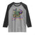 Mardi Gras Raglan Shirt Its Mardi Gras Y'all Peacock Costume
