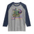 Mardi Gras Raglan Shirt Its Mardi Gras Y'all Peacock Costume