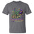 Mardi Gras T Shirt Its Mardi Gras Y'all Peacock Costume