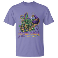 Mardi Gras T Shirt Its Mardi Gras Y'all Peacock Costume