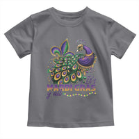 Mardi Gras Toddler T Shirt Its Mardi Gras Y'all Peacock Costume