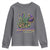 Mardi Gras Youth Sweatshirt Its Mardi Gras Y'all Peacock Costume