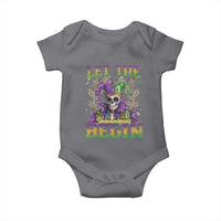 Mardi Gras Baby Onesie Let The Shenanigans Begin Skeleton Jester Costume
