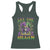 Mardi Gras Racerback Tank Top Let The Shenanigans Begin Skeleton Jester Costume