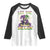 Mardi Gras Raglan Shirt Let The Shenanigans Begin Skeleton Jester Costume