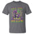 Mardi Gras T Shirt Let The Shenanigans Begin Skeleton Jester Costume