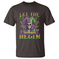Mardi Gras T Shirt Let The Shenanigans Begin Skeleton Jester Costume