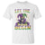 Mardi Gras T Shirt Let The Shenanigans Begin Skeleton Jester Costume