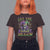 Mardi Gras T Shirt For Women Let The Shenanigans Begin Skeleton Jester Costume