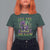 Mardi Gras T Shirt For Women Let The Shenanigans Begin Skeleton Jester Costume
