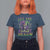 Mardi Gras T Shirt For Women Let The Shenanigans Begin Skeleton Jester Costume