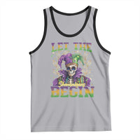 Mardi Gras Tank Top Let The Shenanigans Begin Skeleton Jester Costume