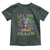 Mardi Gras Toddler T Shirt Let The Shenanigans Begin Skeleton Jester Costume