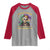 Louisiana Mardi Gras Raglan Shirt Cajun To The Bone Skeleton Jester Costume