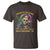 Louisiana Mardi Gras T Shirt Cajun To The Bone Skeleton Jester Costume