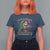 Louisiana Mardi Gras T Shirt For Women Cajun To The Bone Skeleton Jester Costume