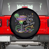 Ain't No Party Like Mardi Gras Spare Tire Cover Fat Tuesday Louisiana Drinking Team