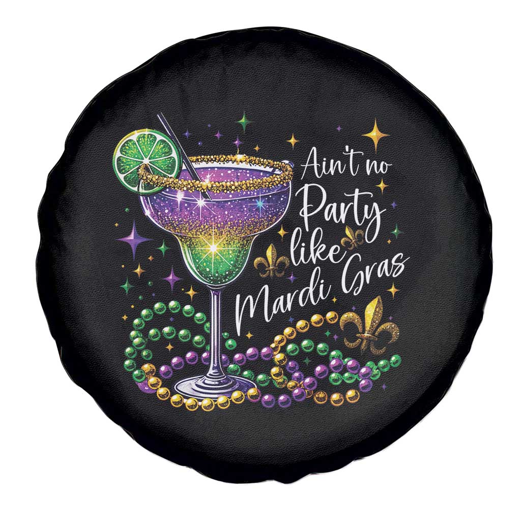 Ain't No Party Like Mardi Gras Spare Tire Cover Fat Tuesday Louisiana Drinking Team
