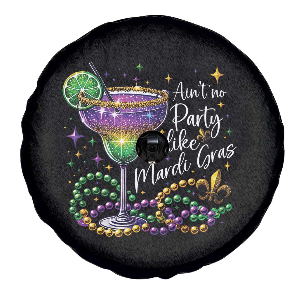 Ain't No Party Like Mardi Gras Spare Tire Cover Fat Tuesday Louisiana Drinking Team