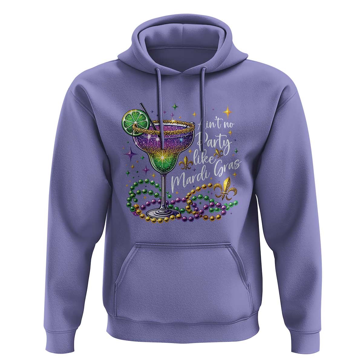 Ain't No Party Like Mardi Gras Hoodie Fat Tuesday Louisiana Drinking Team